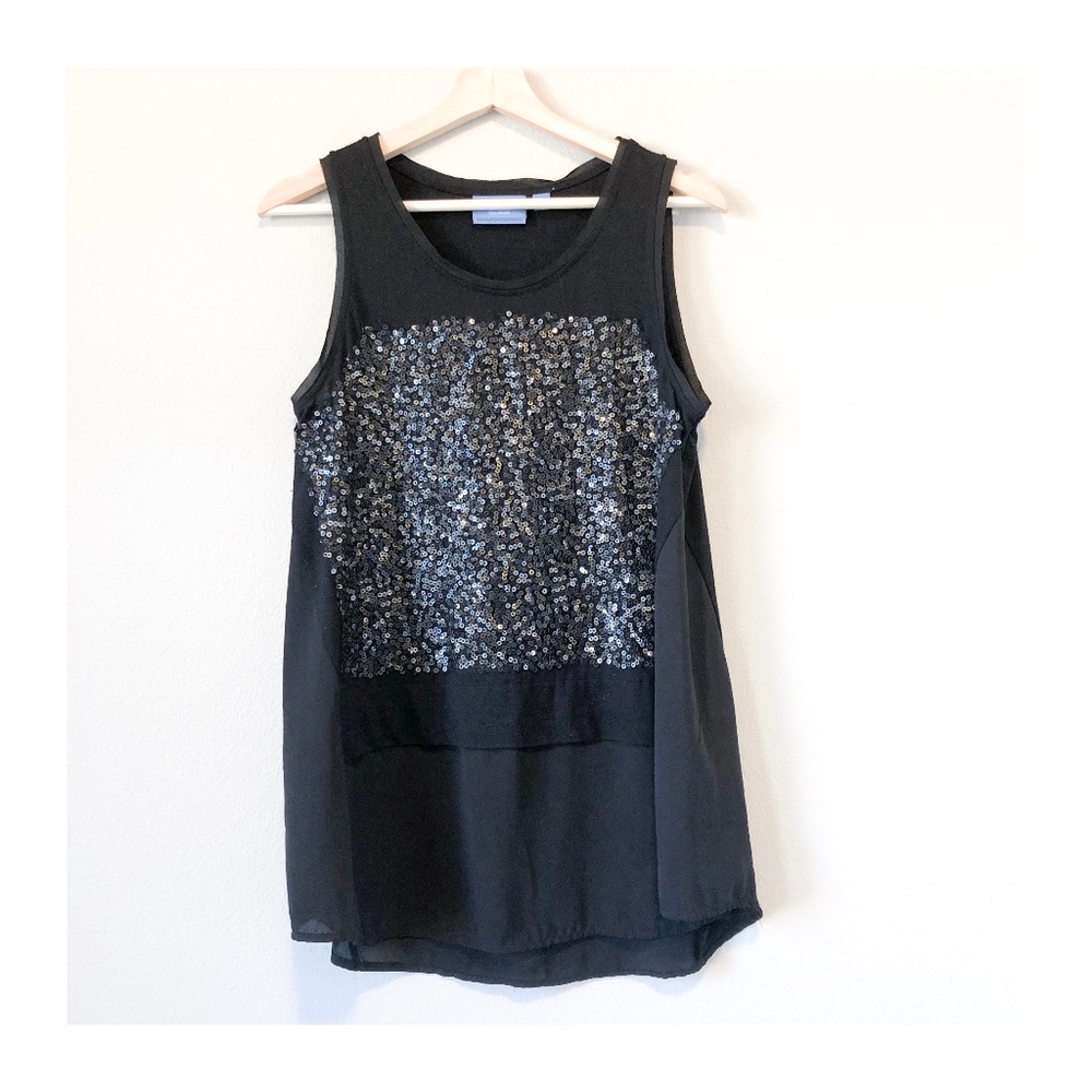 EUC | Simply Vera | Sequined Tank Top Blouse
